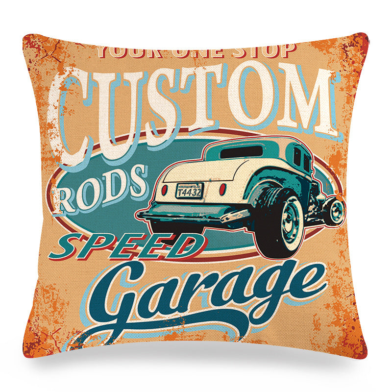 Home Fashion Minimalist Sofa Flannel Pillow Covers