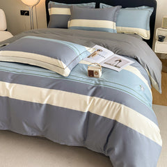 Premium Pure Cotton 4-Piece Bedding Set