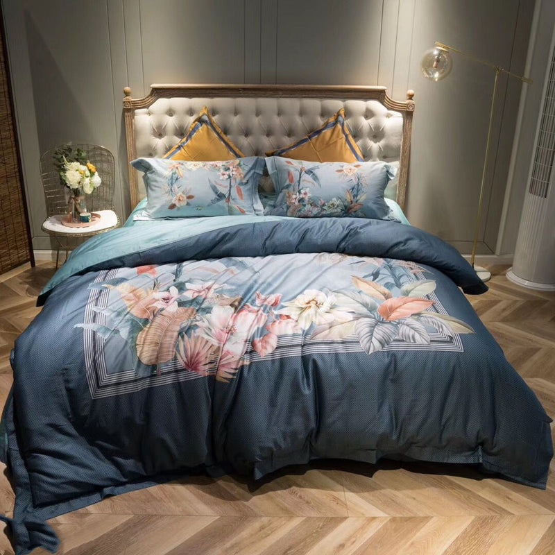 Silky Satin Cotton Bedding Set