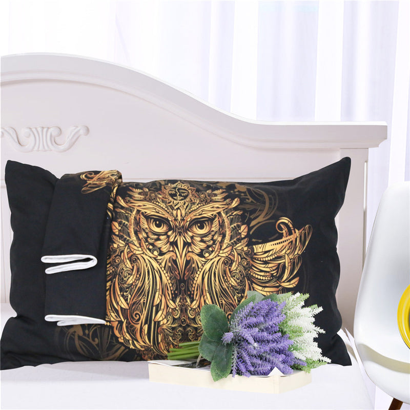 Owl wind chimes bedding set of four