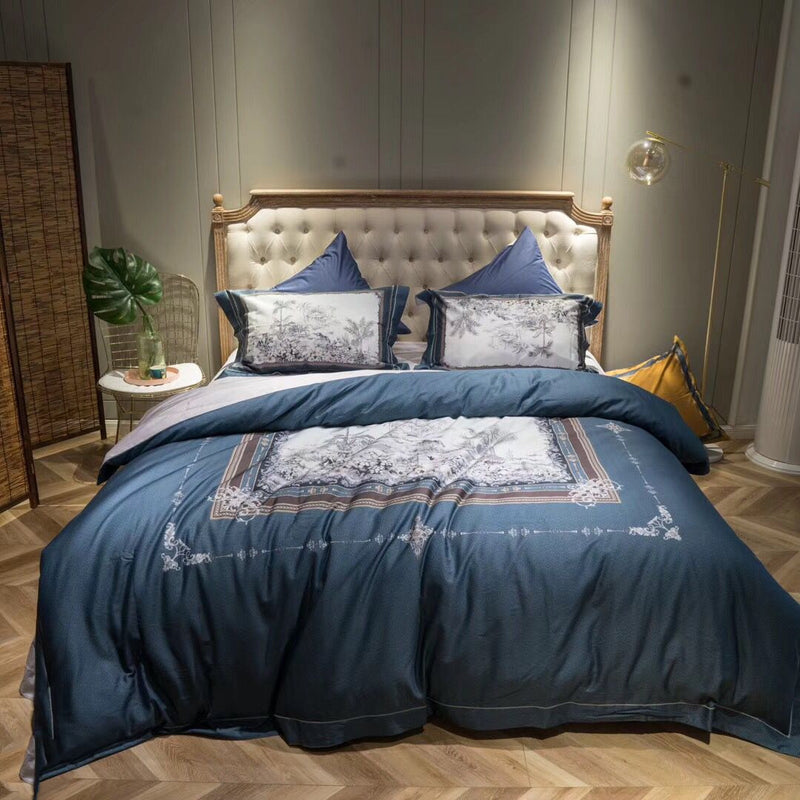 Silky Satin Cotton Bedding Set