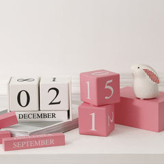Creative calendar living room decoration