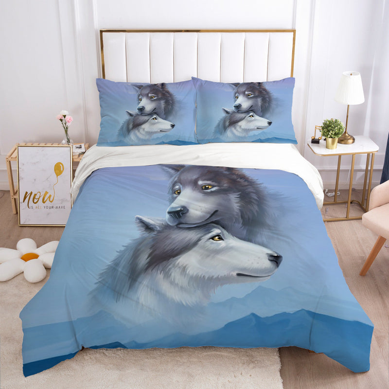 Wild Wolf 3D Digital Bedding