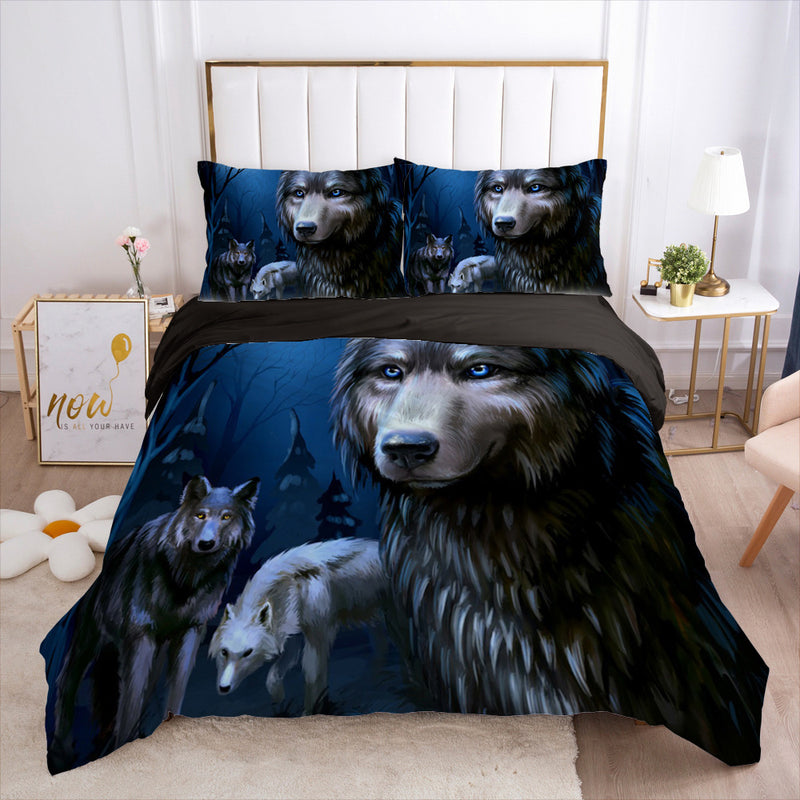 Wild Wolf 3D Digital Bedding