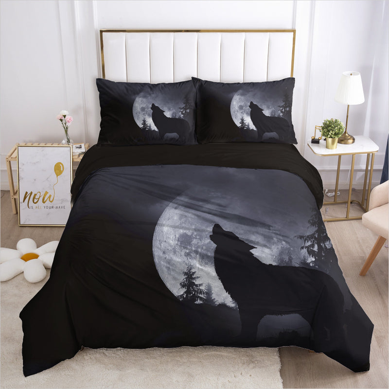Wild Wolf 3D Digital Bedding