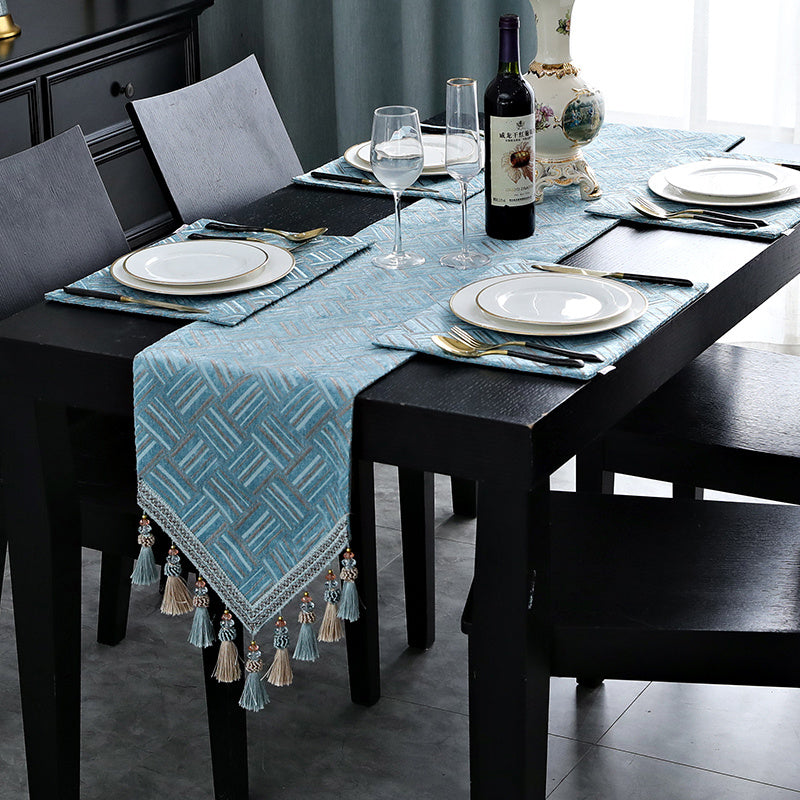 European Style Blended Cloth Table Flag