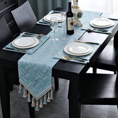 European Style Blended Cloth Table Flag