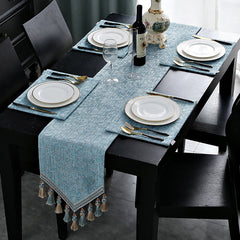 European Style Blended Cloth Table Flag