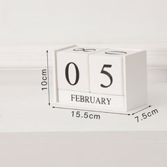 Creative calendar living room decoration
