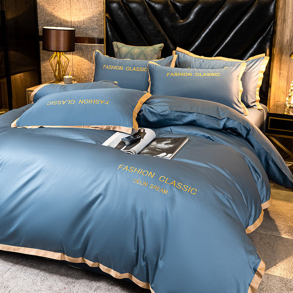 Four-Piece Pure Cotton Bedding Set