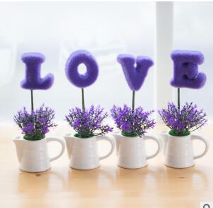 Ceramic Idyllic Plant Ornament