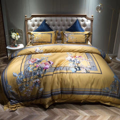 Silky Satin Cotton Bedding Set