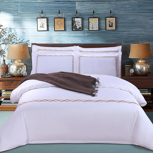 Four-Piece Premium Cotton Bedding Set