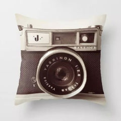 3D Explosion Camera Cushion Cover