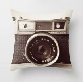 3D Explosion Camera Cushion Cover