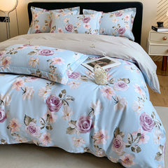 Premium Pure Cotton 4-Piece Bedding Set