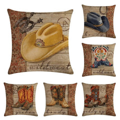 Wild West Throw Cusion Covers