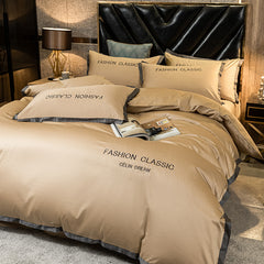 Four-Piece Pure Cotton Bedding Set