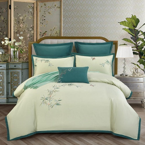 Luxury Long-Staple Cotton Bedding Set