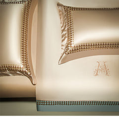 New Precision Embroidery Bedding Four-piece Set