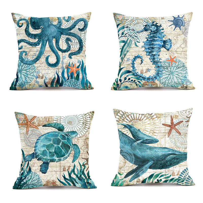 Cushion Covers Sea Turtle
