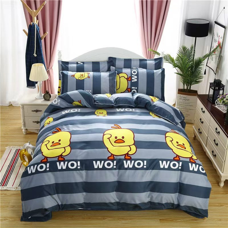 Four-Piece Quilt Cover Bedding Set