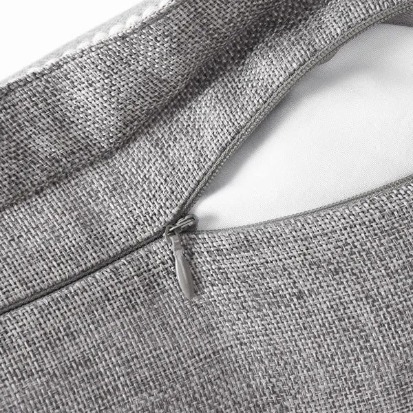 Vintage Linen Throw Pillow Covers – Set of 2