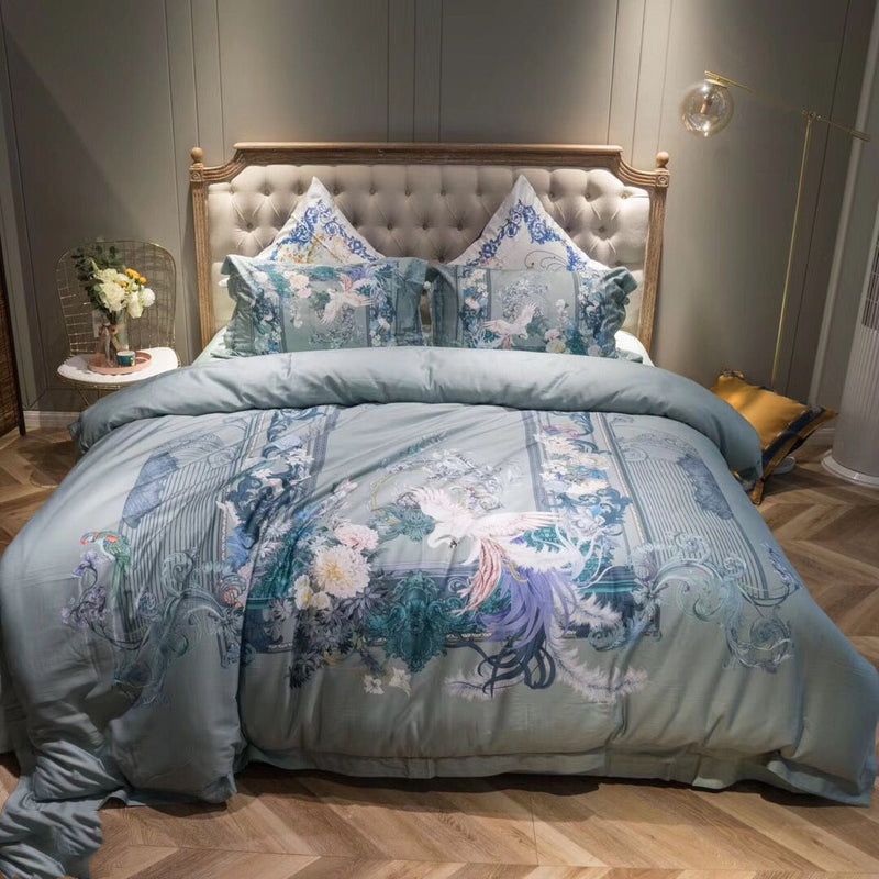 Silky Satin Cotton Bedding Set