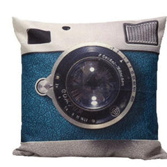 3D Explosion Camera Cushion Cover