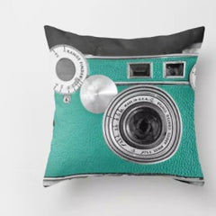3D Explosion Camera Cushion Cover