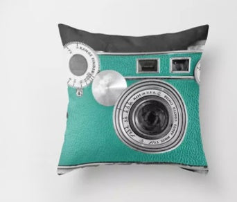 3D Explosion Camera Cushion Cover