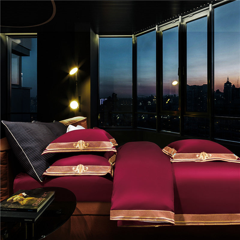 Nordic Luxury Style Pure Cotton Bedding