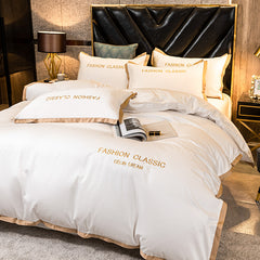 Four-Piece Pure Cotton Bedding Set