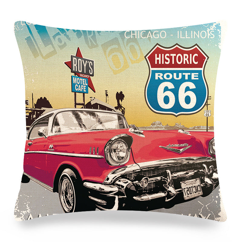 Home Fashion Minimalist Sofa Flannel Pillow Covers