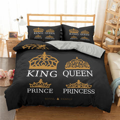 Digital Printed Polyester Bedding Set – Soft, Durable, Modern Design