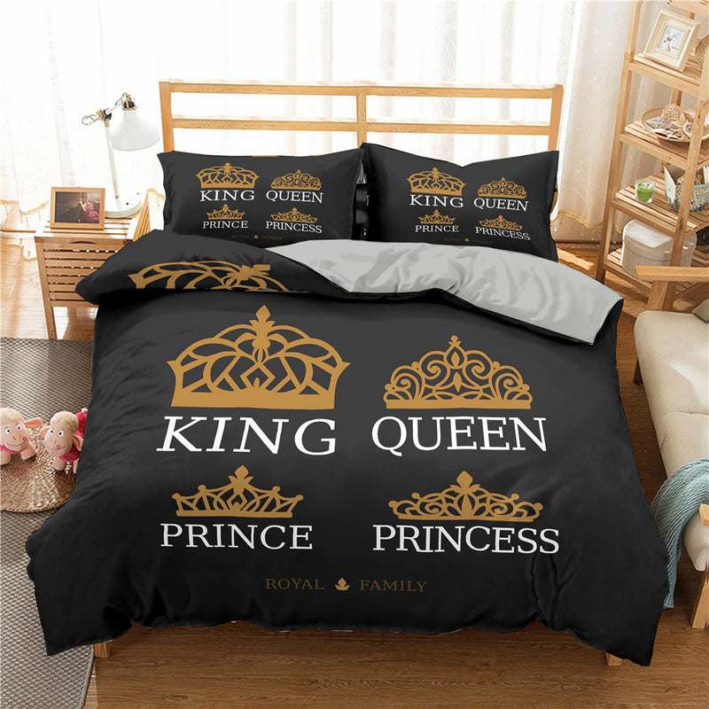 Digital Printed Polyester Bedding Set – Soft, Durable, Modern Design