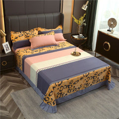 Pure Cotton Brushed Thickened Single Bed Sheet