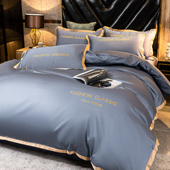 Four-Piece Pure Cotton Bedding Set