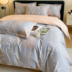 Premium Pure Cotton 4-Piece Bedding Set