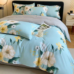 Premium Pure Cotton 4-Piece Bedding Set