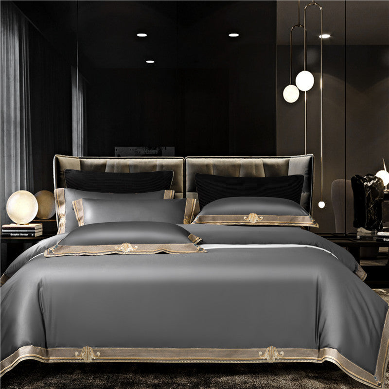 Nordic Luxury Style Pure Cotton Bedding