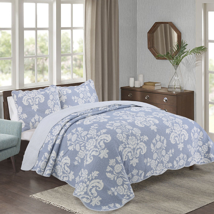 Bedding Quilted Cotton Three-piece Set