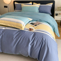 Premium Pure Cotton 4-Piece Bedding Set