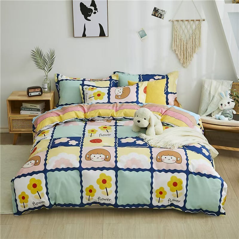 Four-Piece Quilt Cover Bedding Set