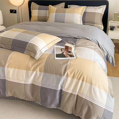 Premium Pure Cotton 4-Piece Bedding Set
