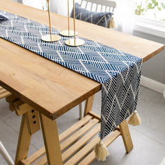 Modern Minimalist TV Cabinet Table Flag Cover Towel