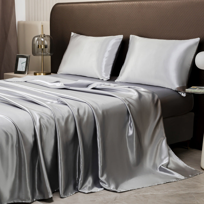 Fitted Sheet And Bed Sheet Pillowcase Four-piece Set Bed Sheet