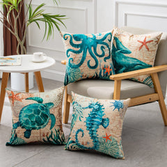 Cushion Covers Sea Turtle