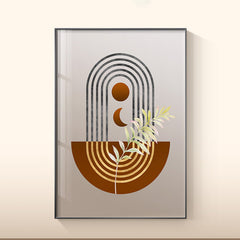 Plant Leaf Wall Art Canvas Painting